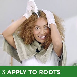 how to dye hair red at home - step 3
